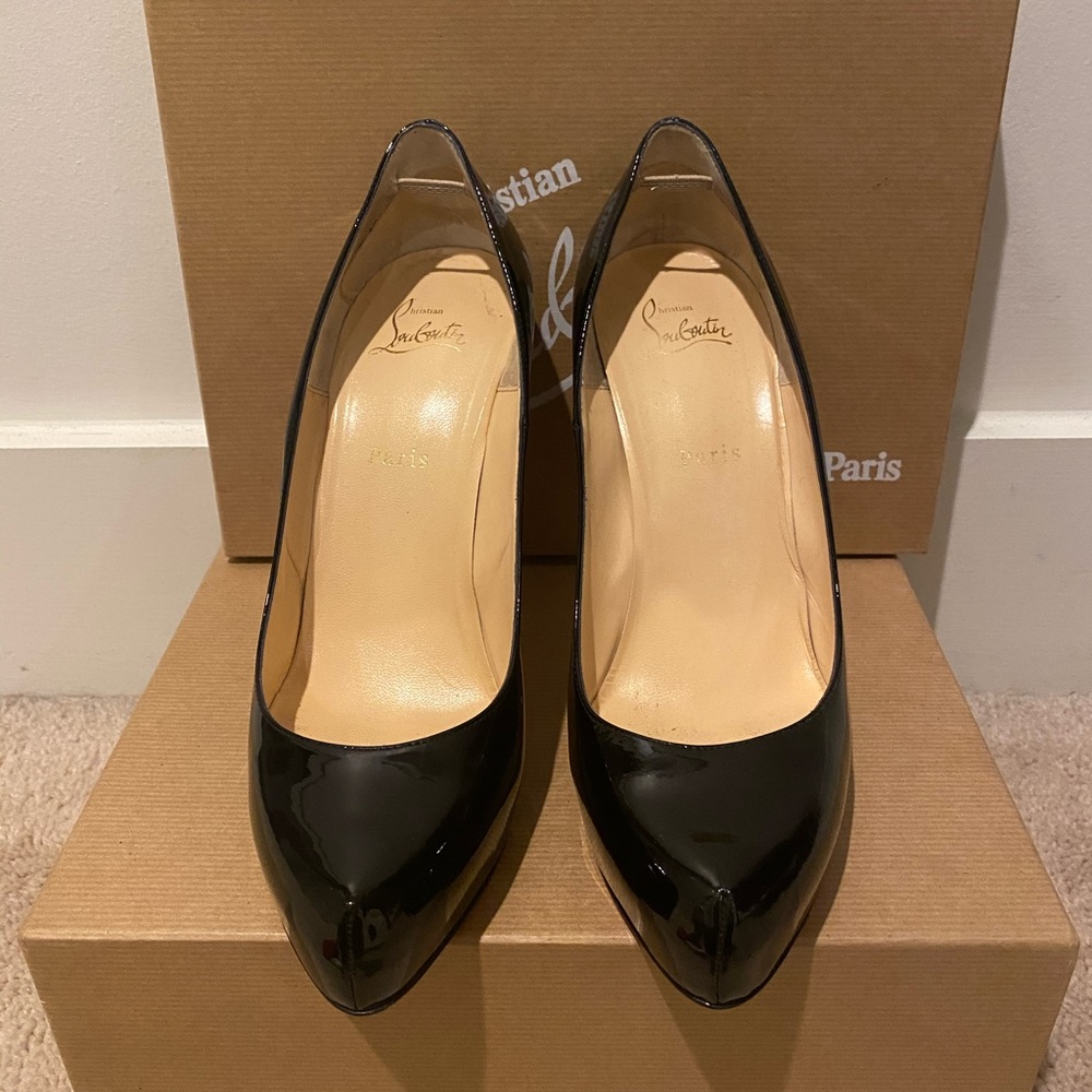 Christian Louboutin Rolando 120 Patent Shoe